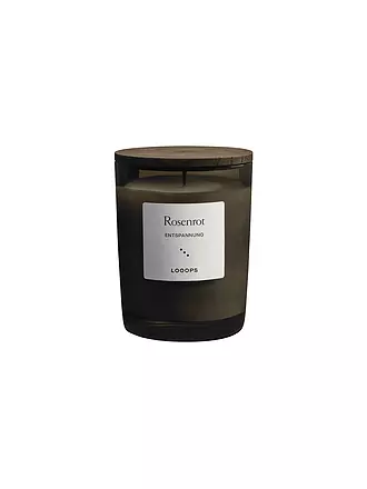 LOOOPS | Duftkerze 250g ROSENROT | 
